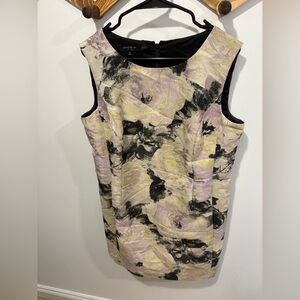 NWOT- Lafayette 148 "Evelyn Abstract" Dress - Size 14